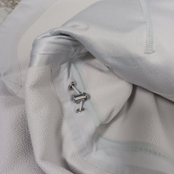 LULULEMON Women's Glyde Along Softshell jacket gray size 8 - Picture 7 of 9